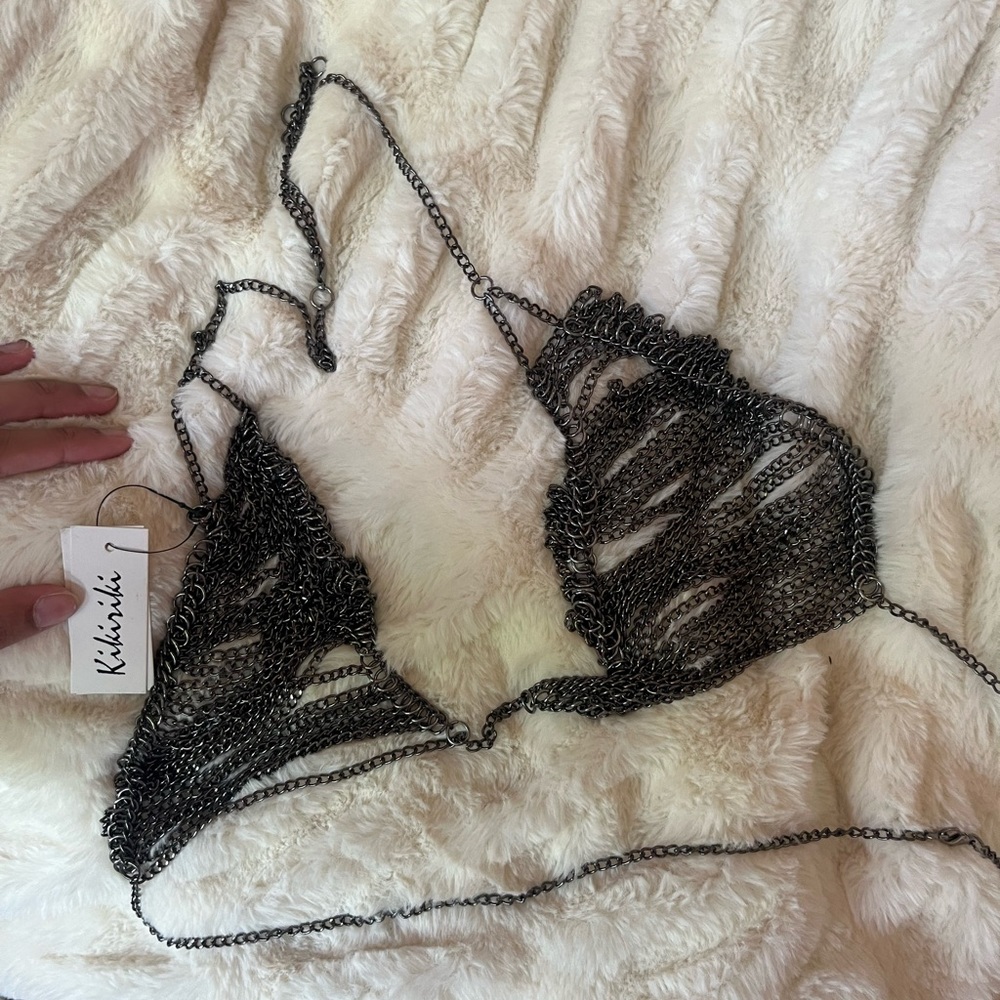 BNWT Kikiriki chain aluminum bra